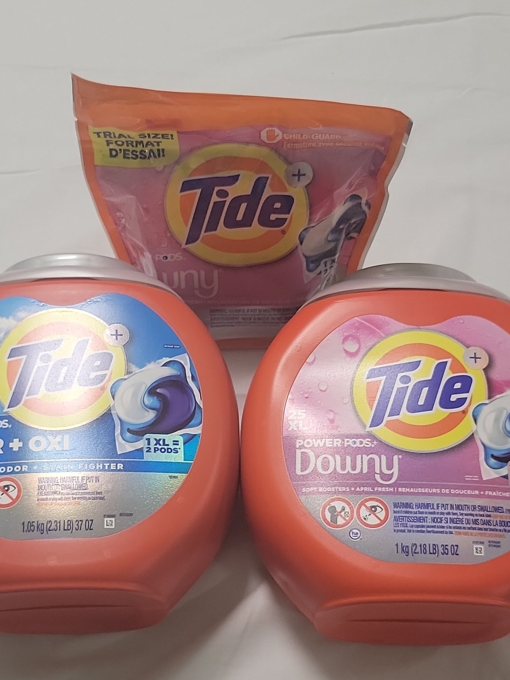 Power Pods + Downy Laundry Detergent Pods - Orange